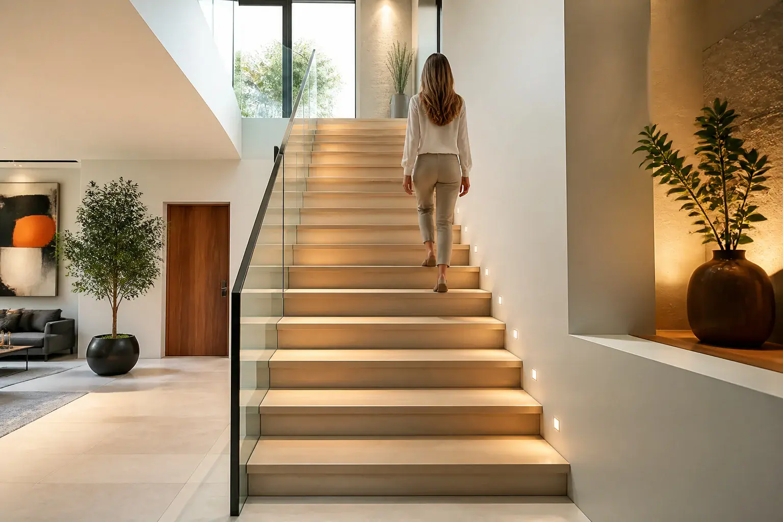 Escalier moderne et elegant