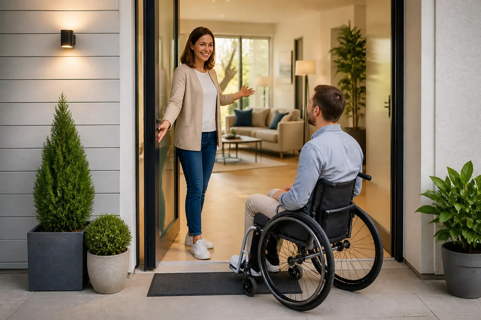Accueil chaleureux et inclusif
