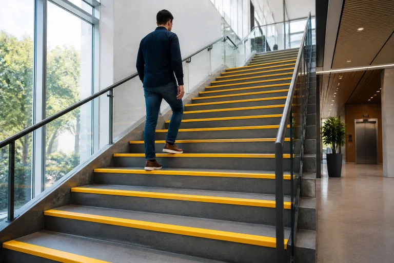 Escalier moderne et securise
