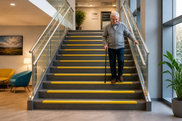 Escaliers modernes et securises pour tous
